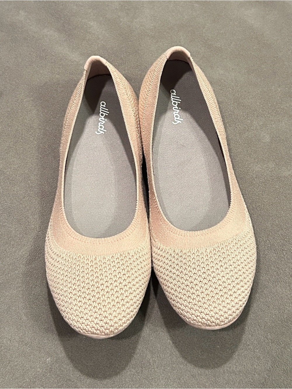 Allbirds Women’s Tree Breezer Knit Ballet Flats Machine Washable Size 8.5